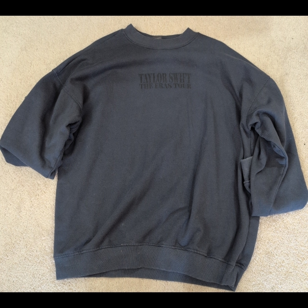 Taylor Swift The Eras Tour Blue Crewneck